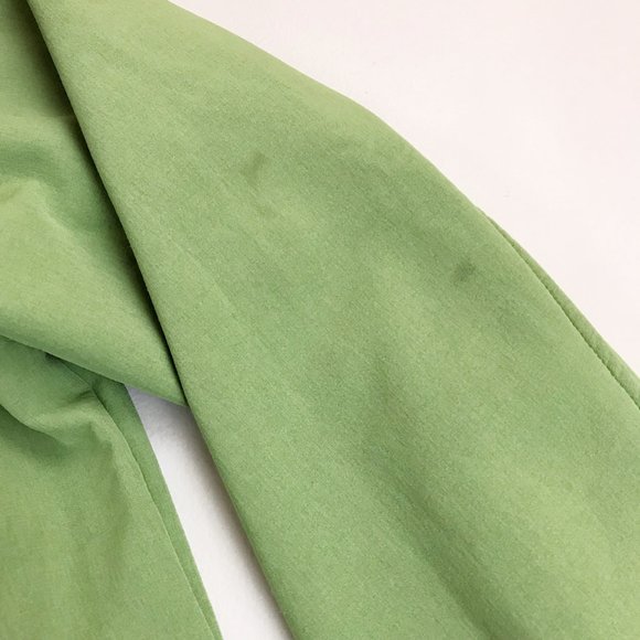 LAND'S END Soft Shell Jacket Small Fleece Lined Windbreaker Green - Picture 7 of 10